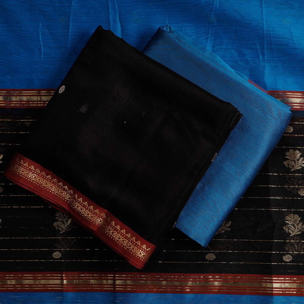 chanderi silk dress material