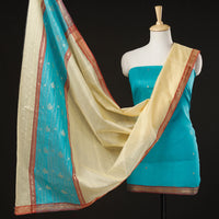 chanderi silk dress material