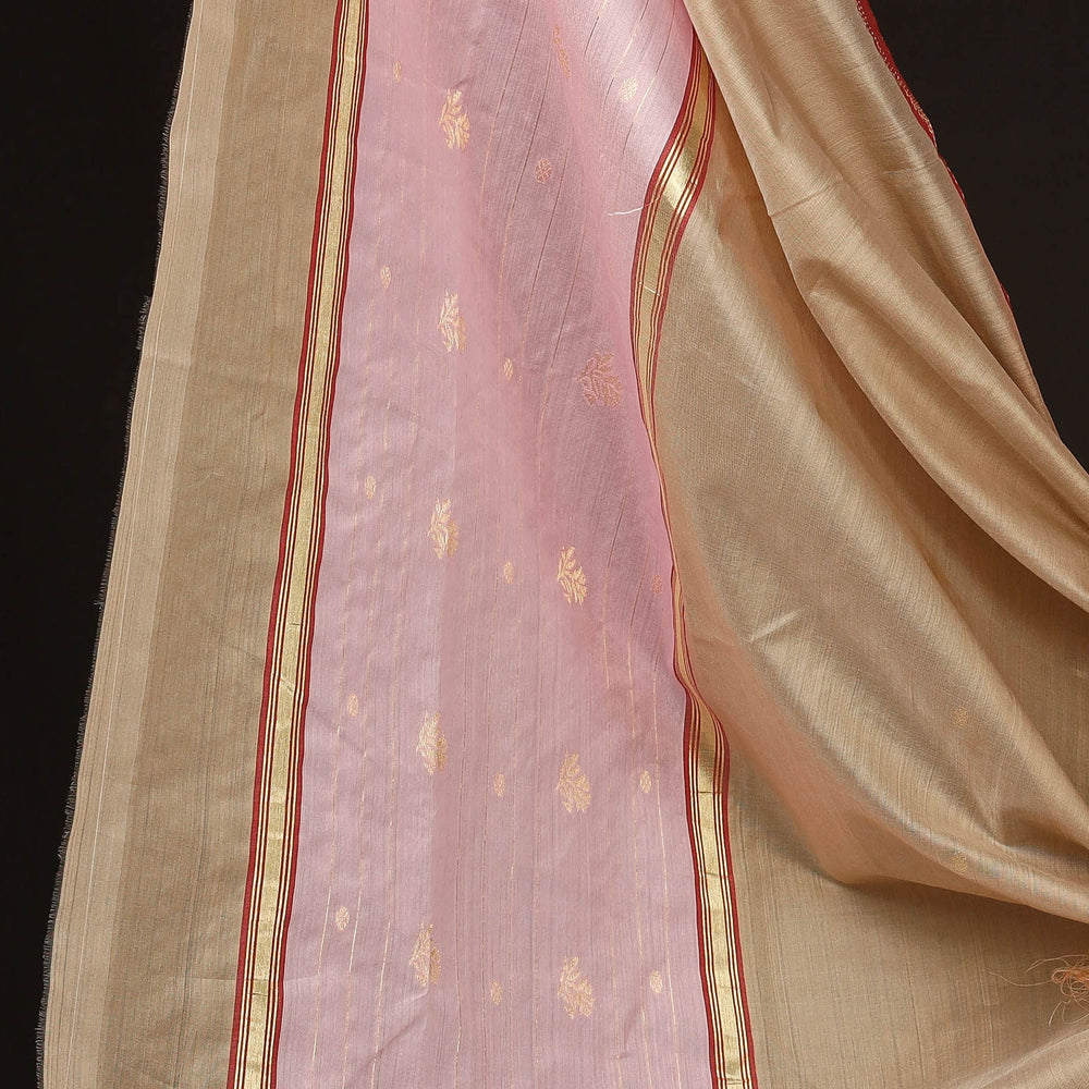 chanderi silk dress material