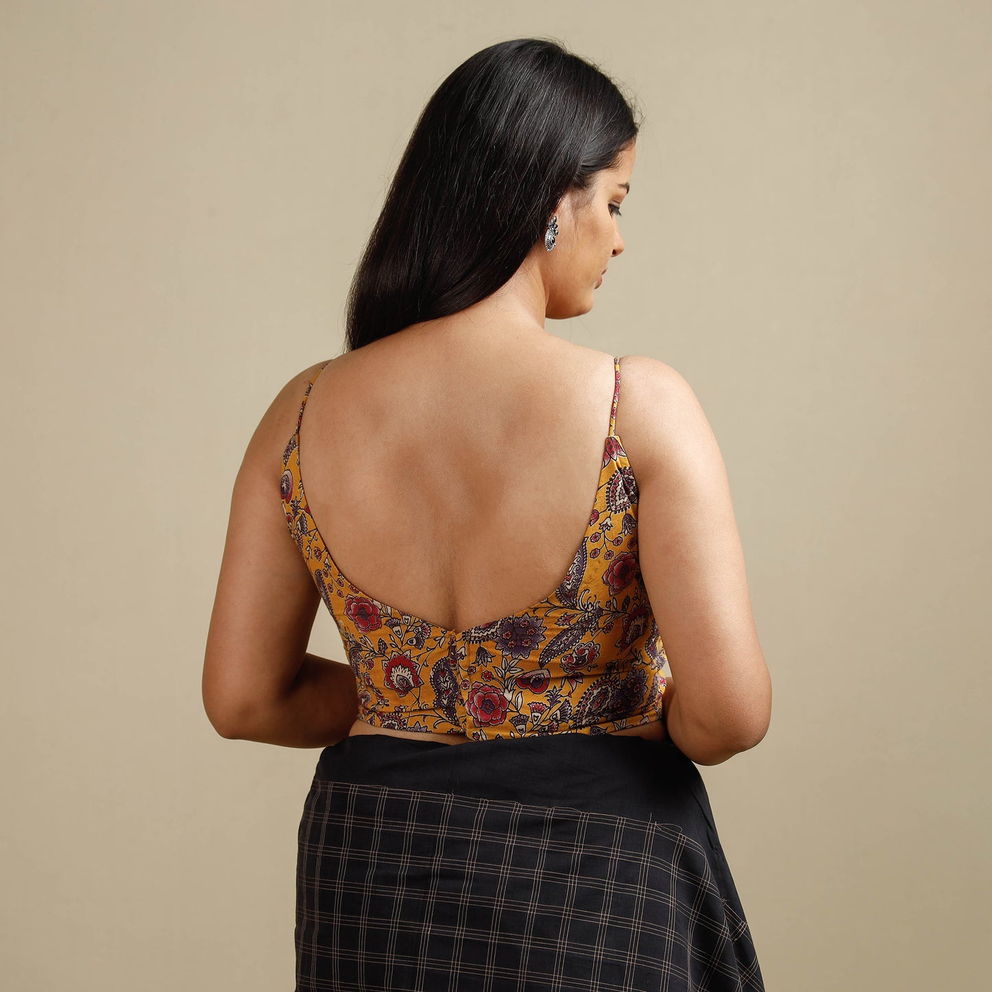 Kalamkari Stitched Blouse
