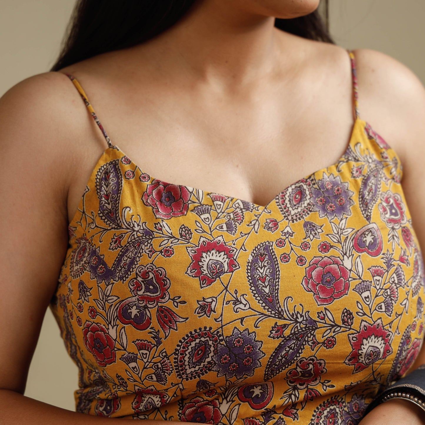 Kalamkari Stitched Blouse
