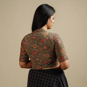 Buy Kalamkari Printed Cotton Stitched Blouse 