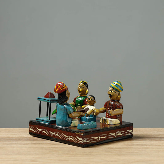 Market Men - Kondapalli Handcrafted Wooden Toy