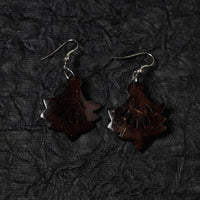 coconut shell earrings