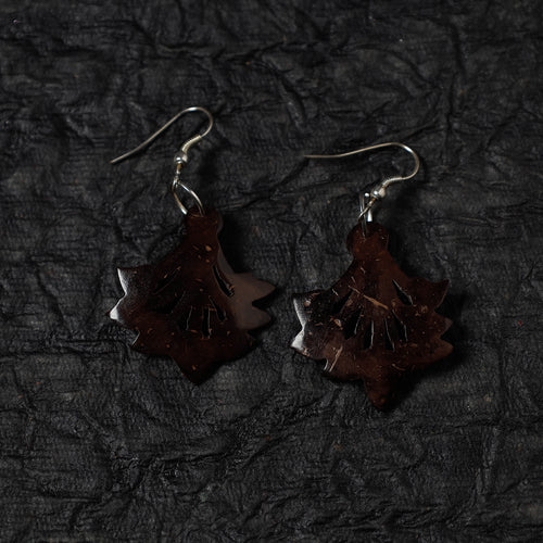 coconut shell earrings