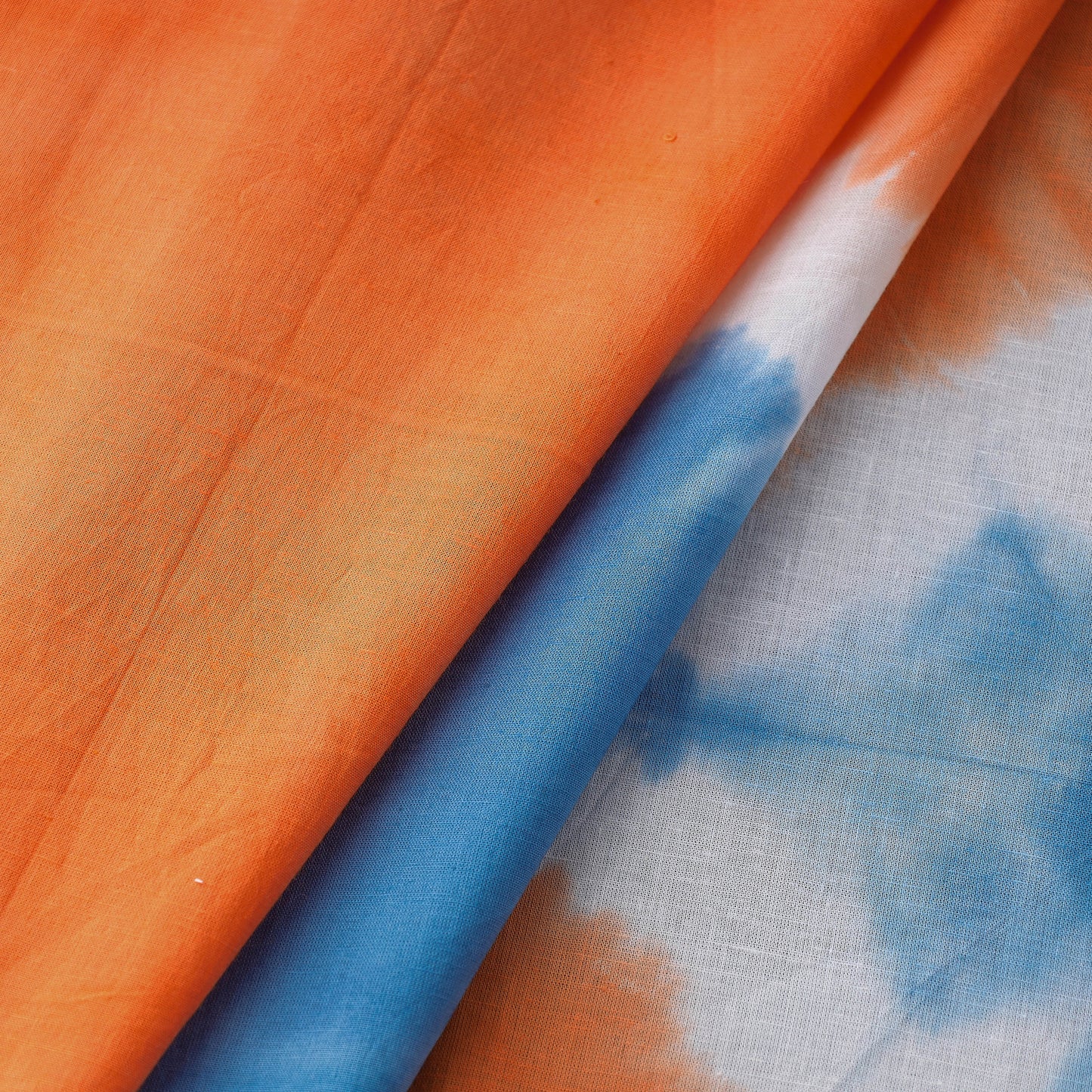 Multicolor - Shibori Tie-Dye Cotton Fabric