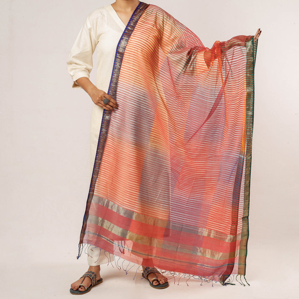 maheshwari silk cotton dupatta