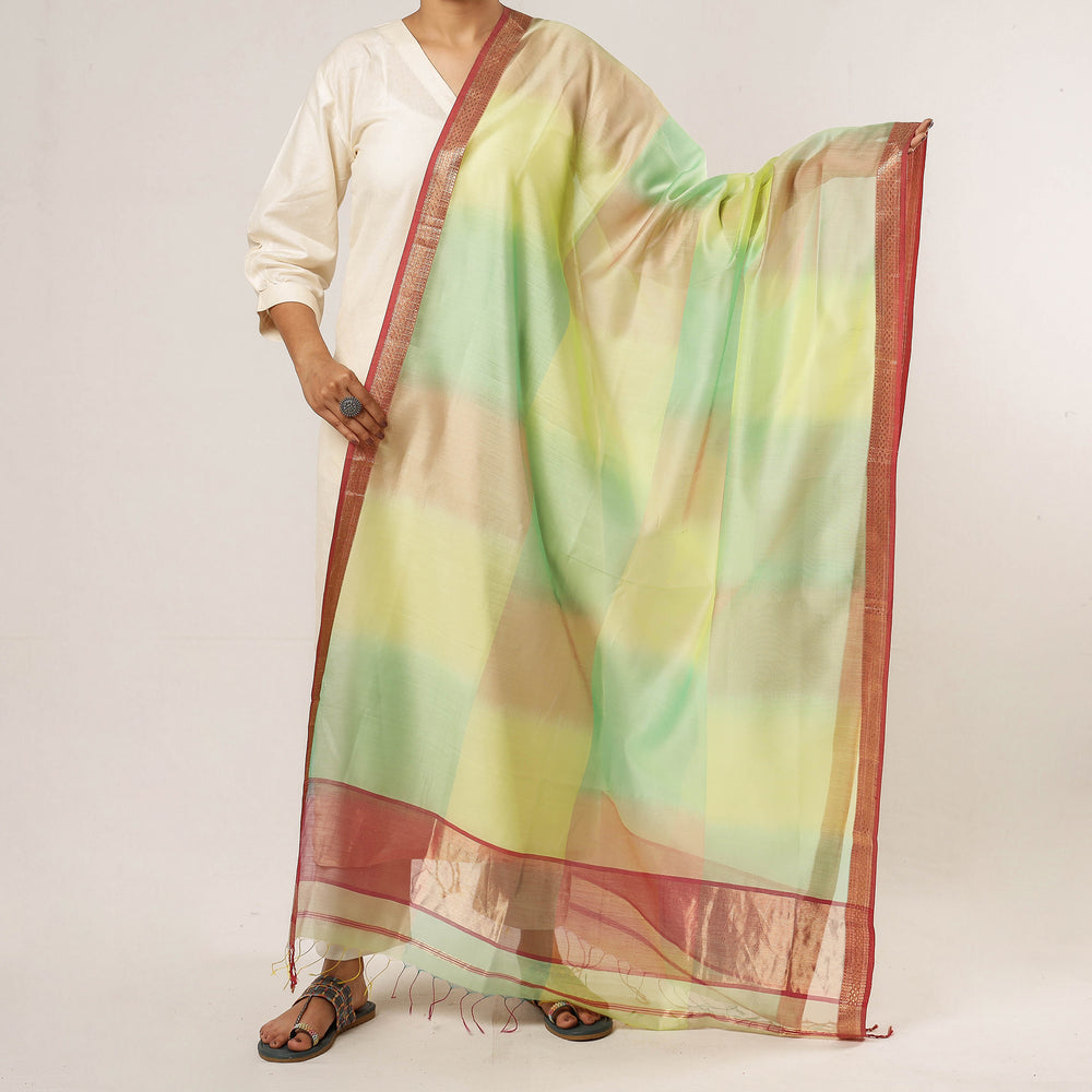 maheshwari silk cotton dupatta