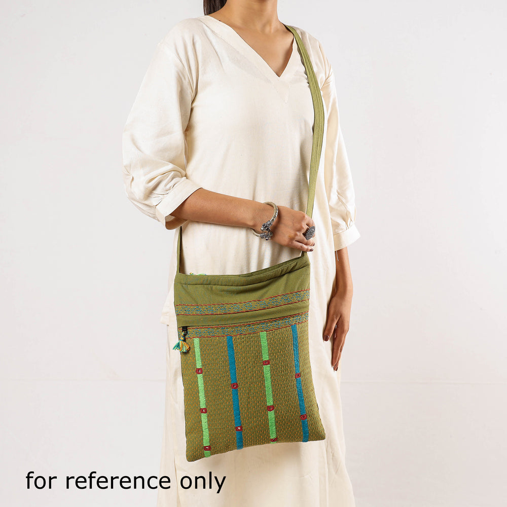 Embroidery Sling Bag
