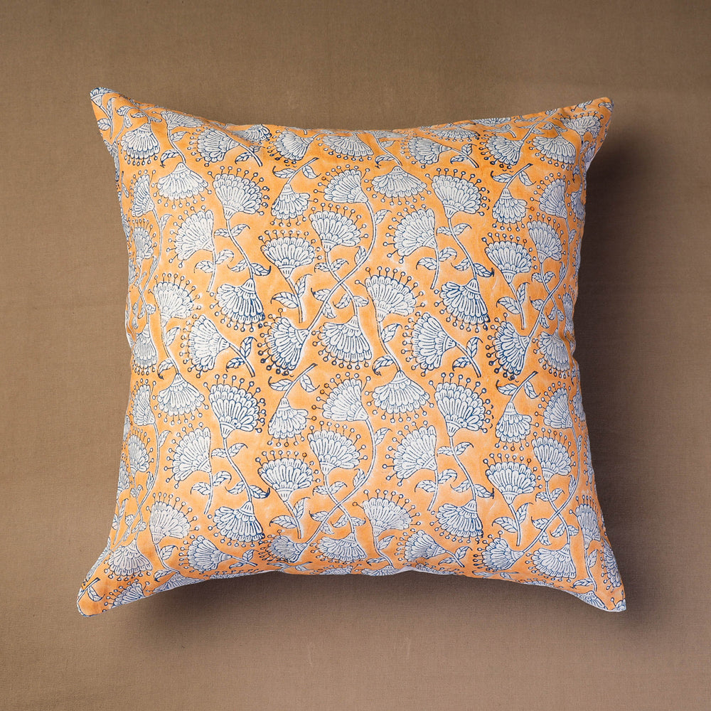 Block Printed Cushion Cover