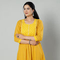  Plain Cotton Long Kurta 
