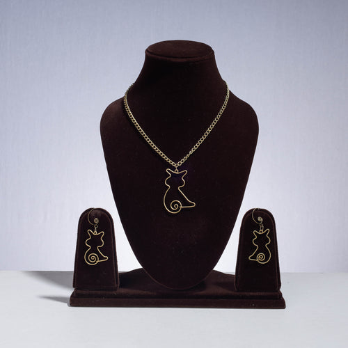 patwa thread chain necklace set