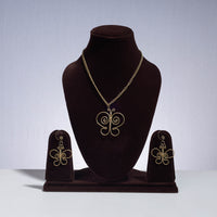 patwa thread chain necklace set