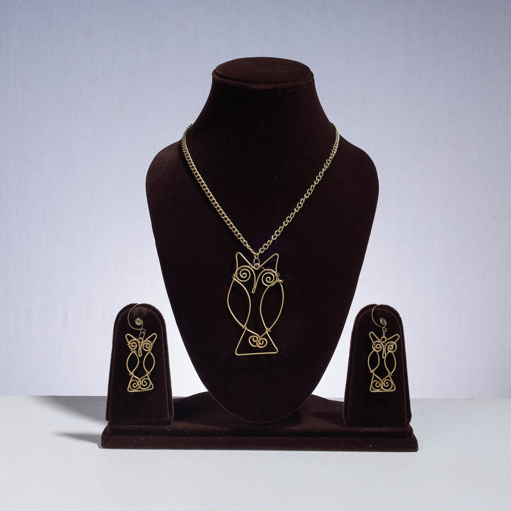 patwa thread chain necklace set