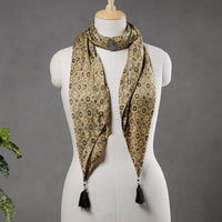 block printed scarf