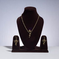 patwa thread chain necklace set