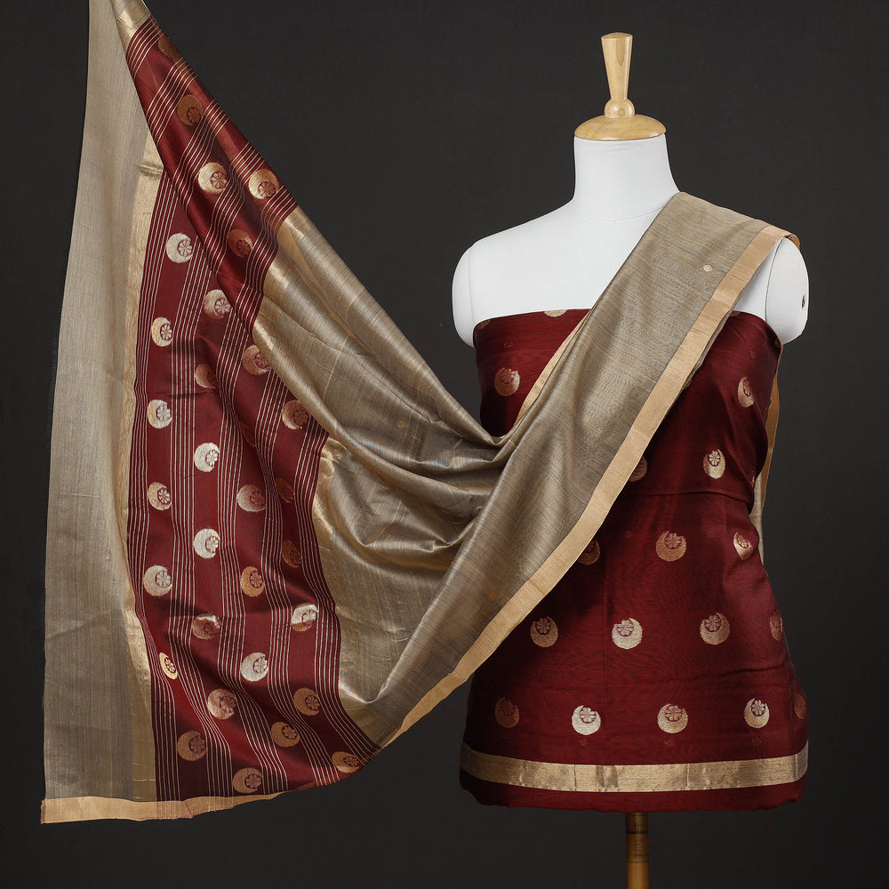 chanderi dress material