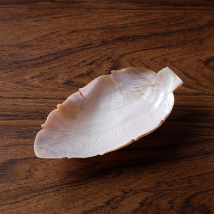 Leaf - Handcrafted Seashell Tray