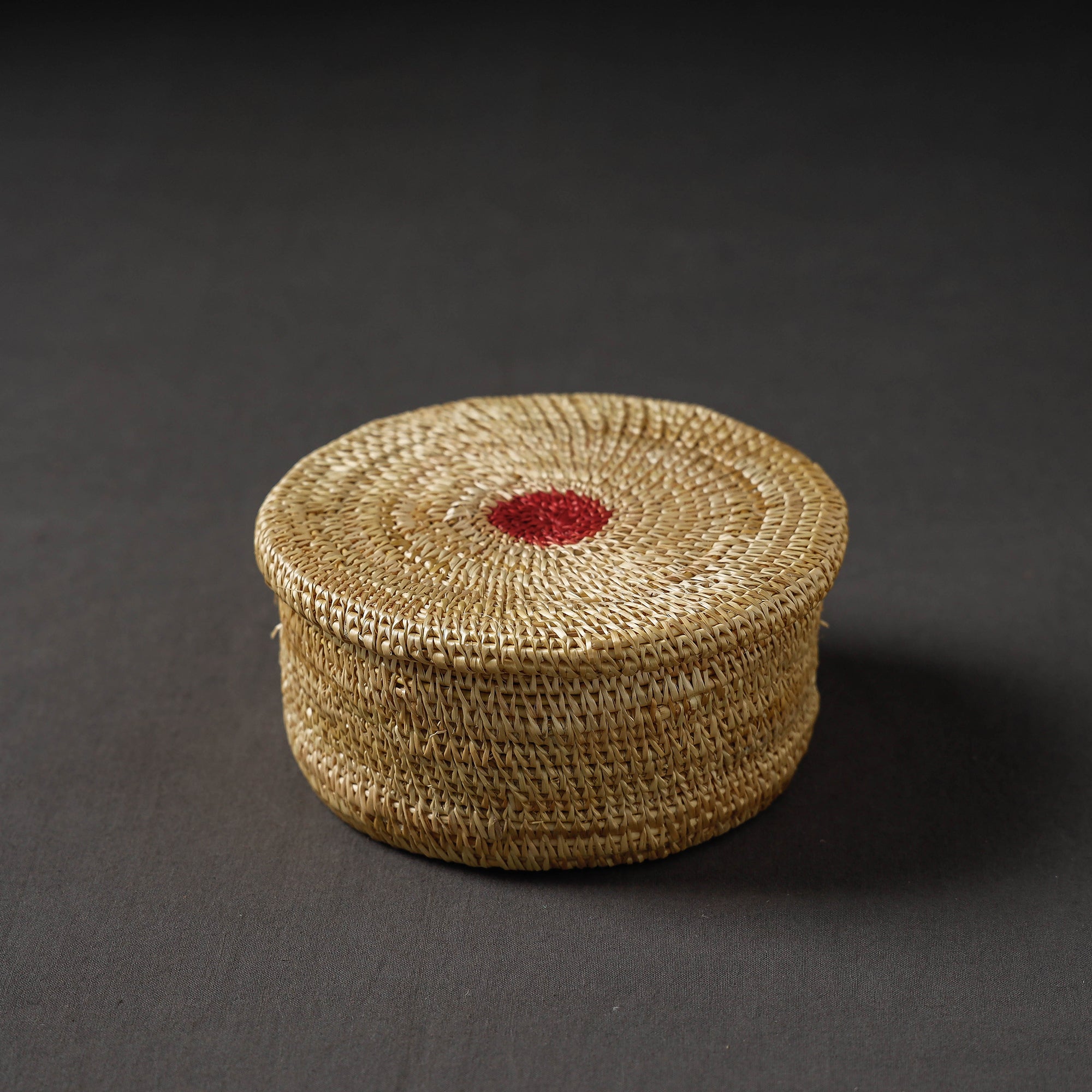  Handcrafted Golden Grass Beige Multipurpose Box (6 x 6 in)