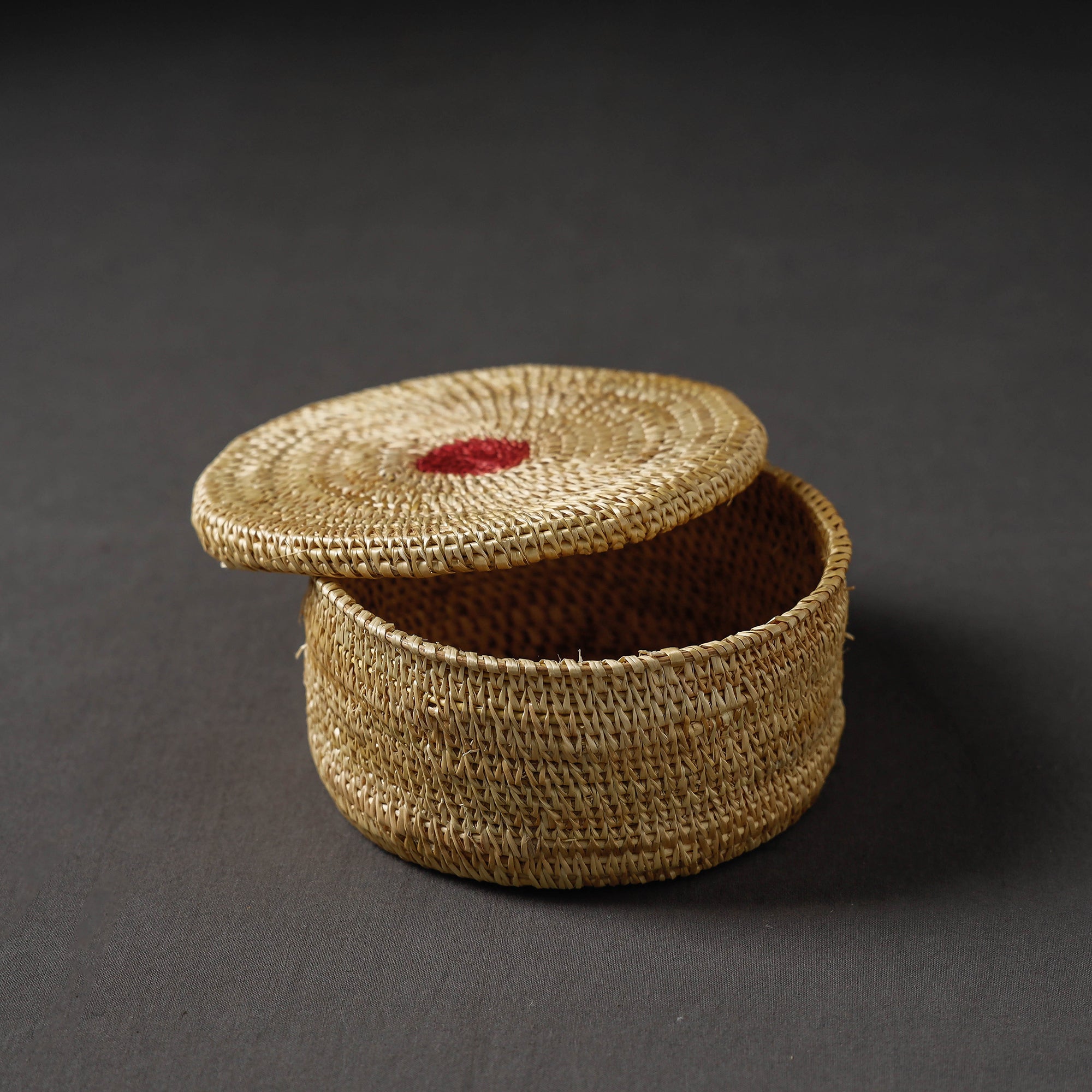  Handcrafted Golden Grass Beige Multipurpose Box (6 x 6 in)