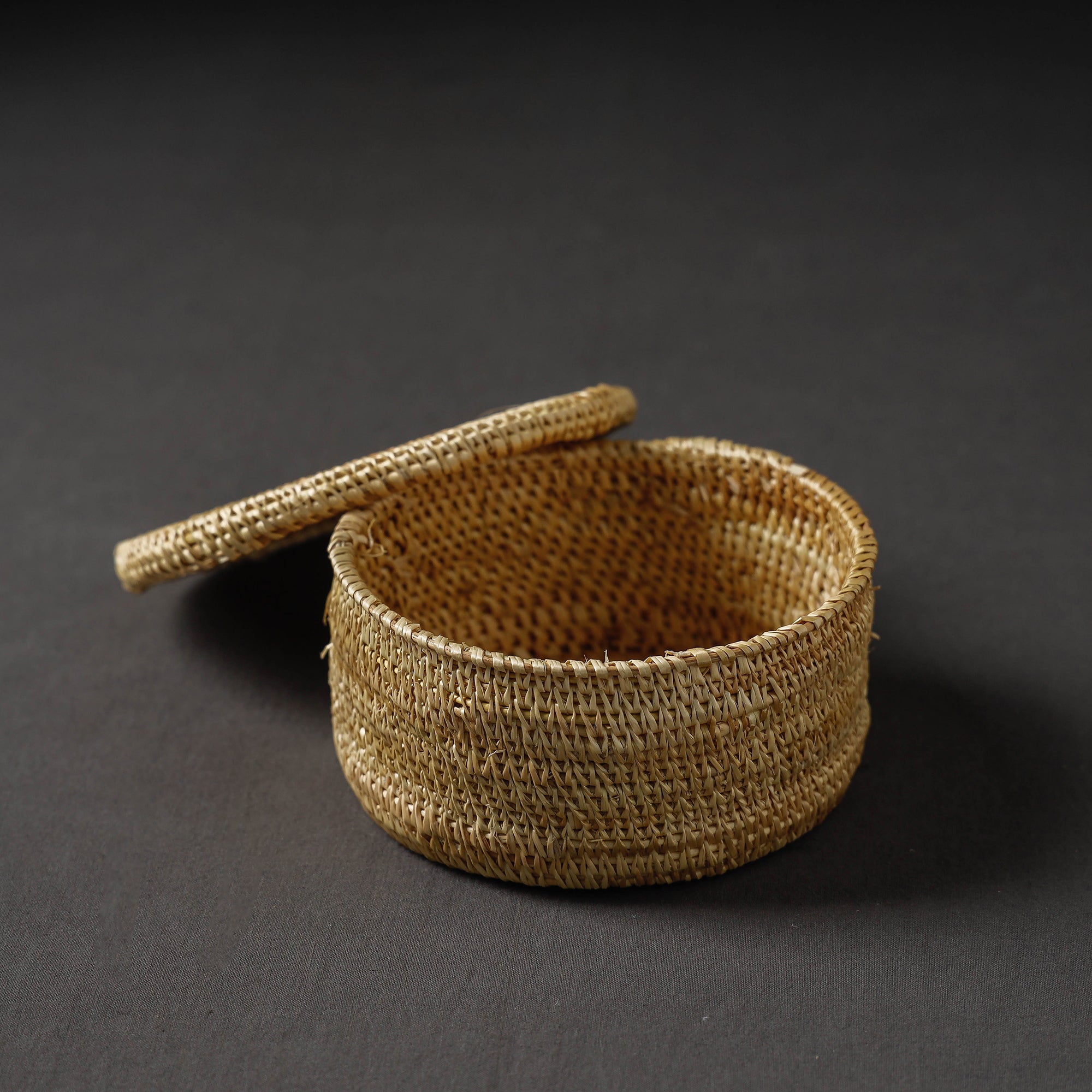  Handcrafted Golden Grass Beige Multipurpose Box (6 x 6 in)