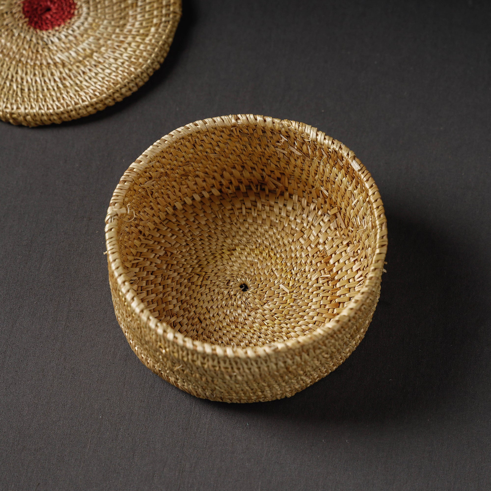  Handcrafted Golden Grass Beige Multipurpose Box (6 x 6 in)