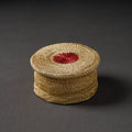 Handcrafted Golden Grass Beige Multipurpose Box (6 x 6 in)