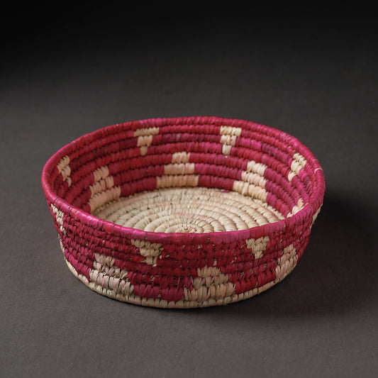 Handcrafted Sabai Grass Fruit Tray (11 x 11 in)