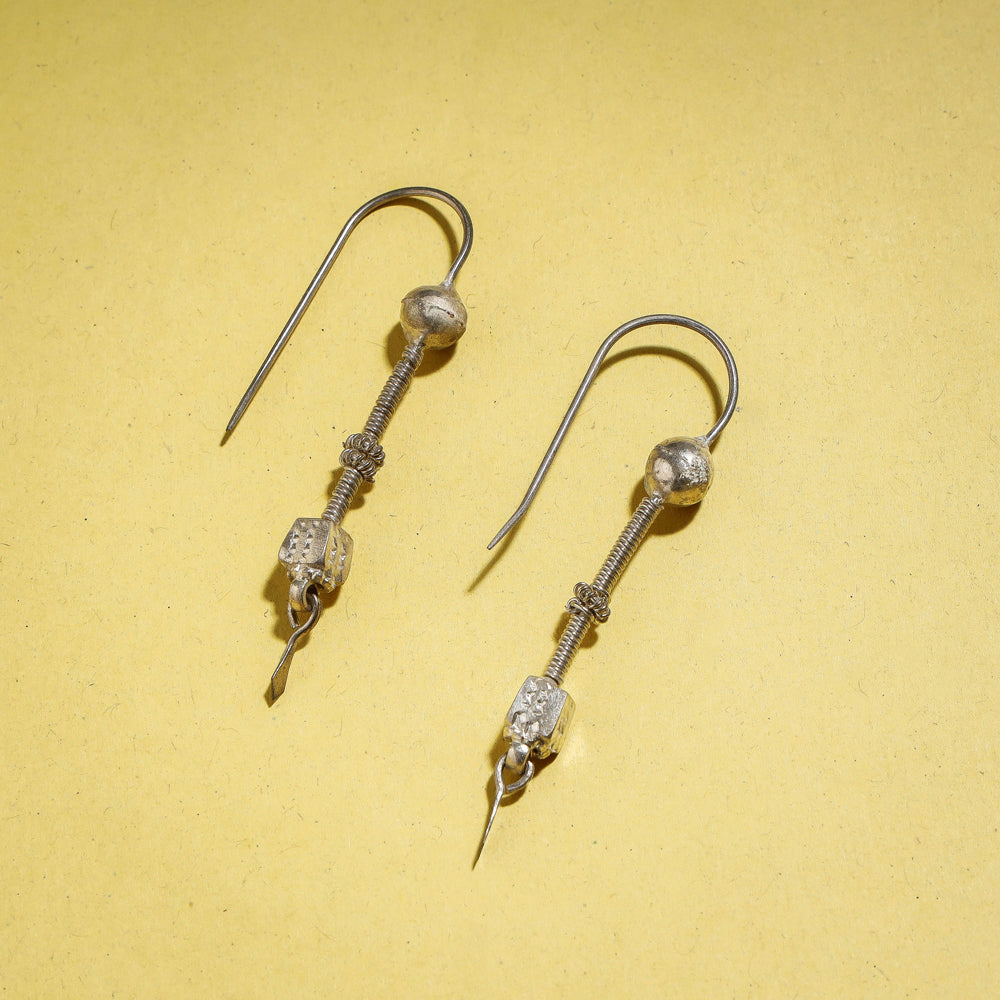 silver earrings 