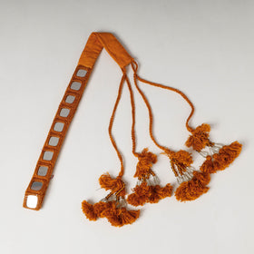 Mirror Work Kutch Embroidery Fabric Belt 