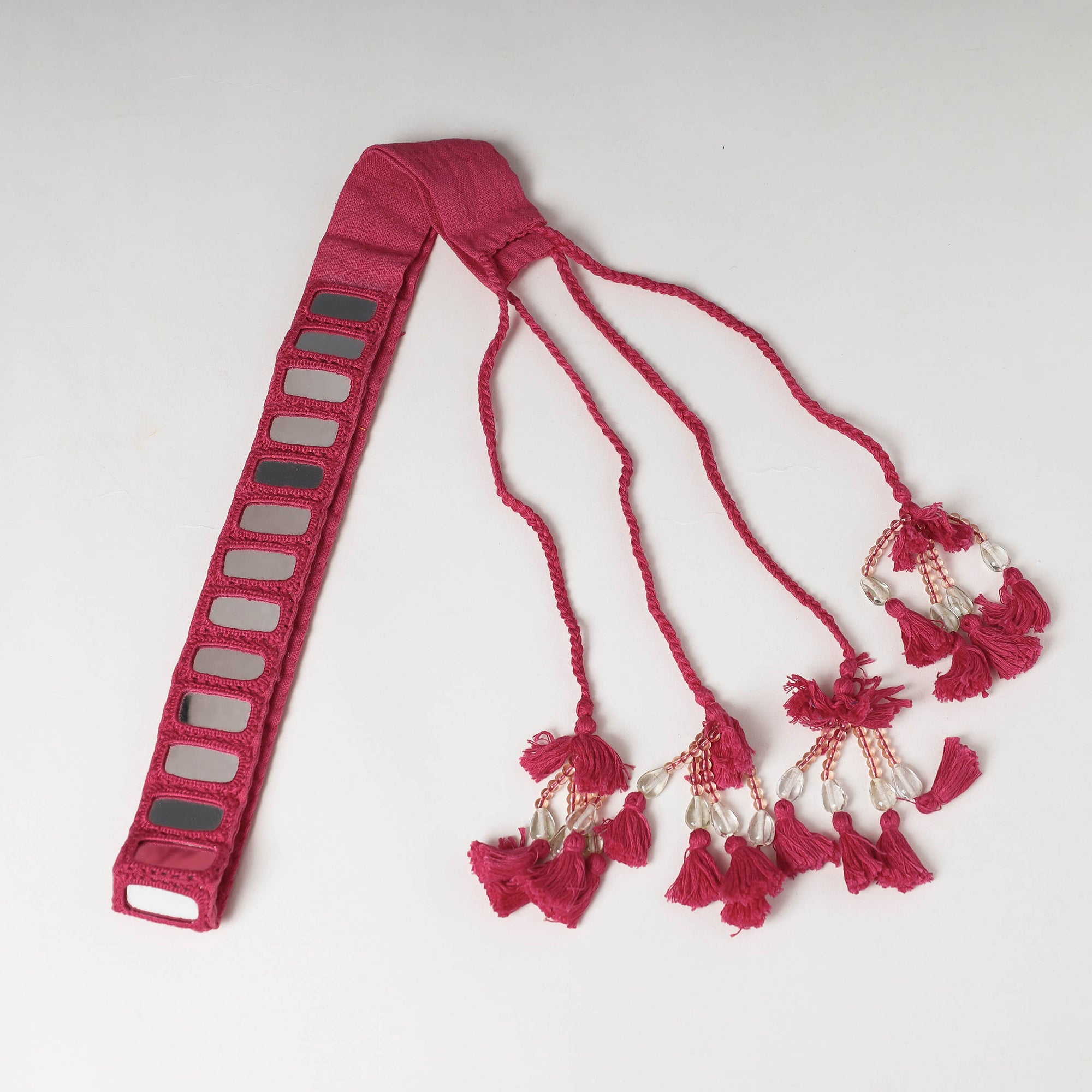  Kutch Embroidery Mirror Work Fabric Belt 