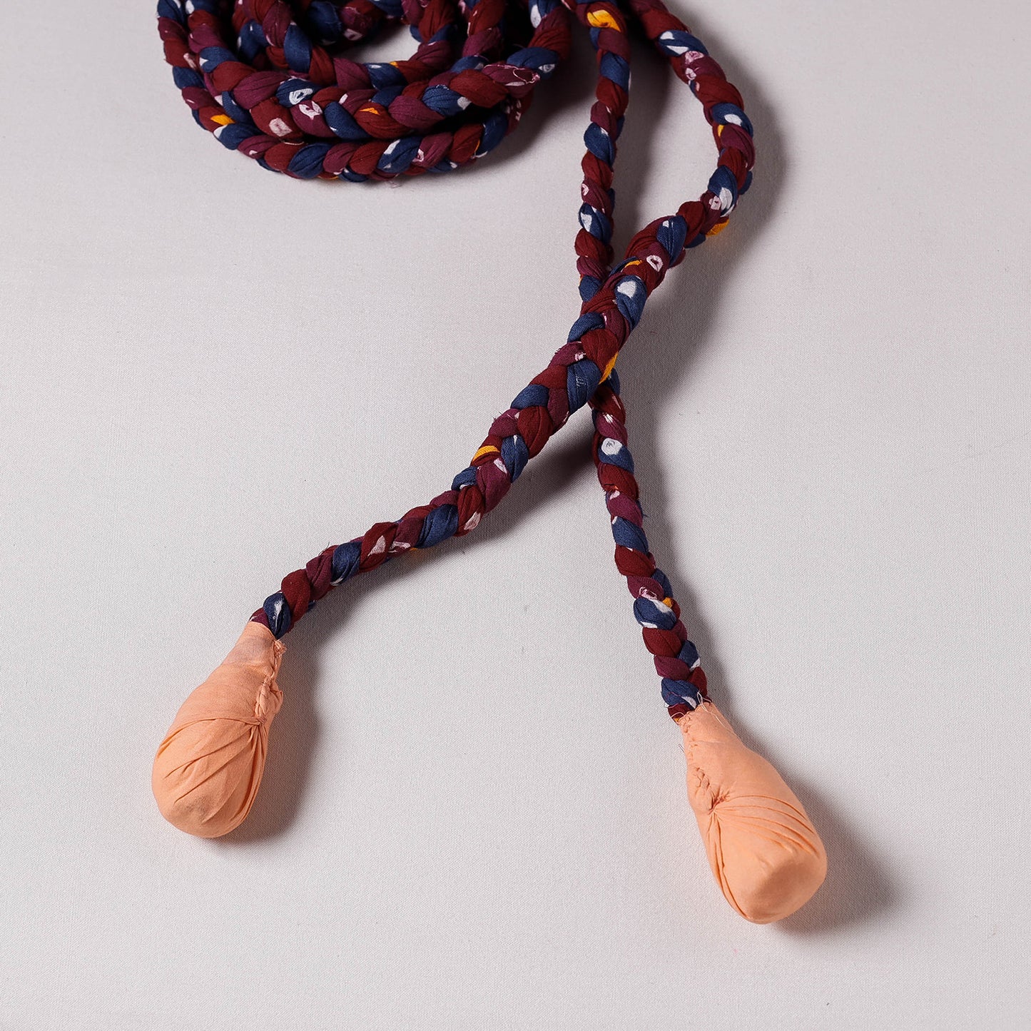Handmade Upcycled Fabric Skipping Rope