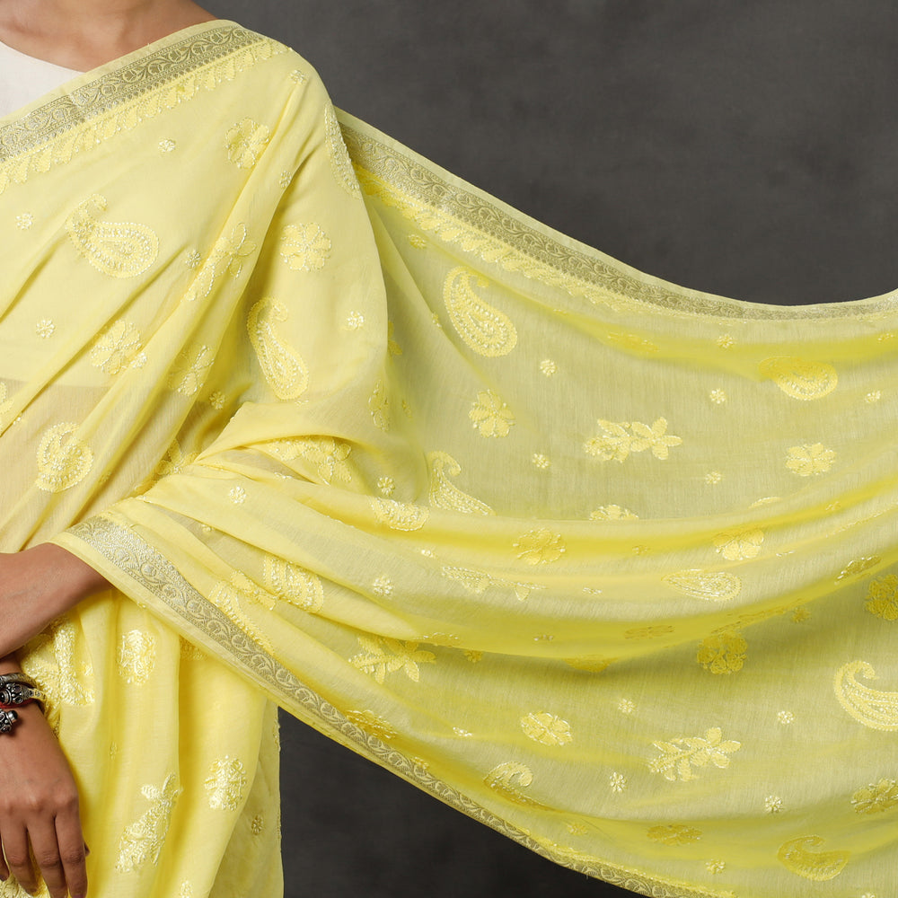 Chikankari Embroidery Saree
