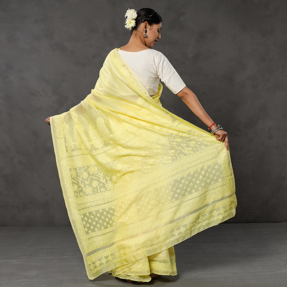 Chikankari Embroidery Saree
