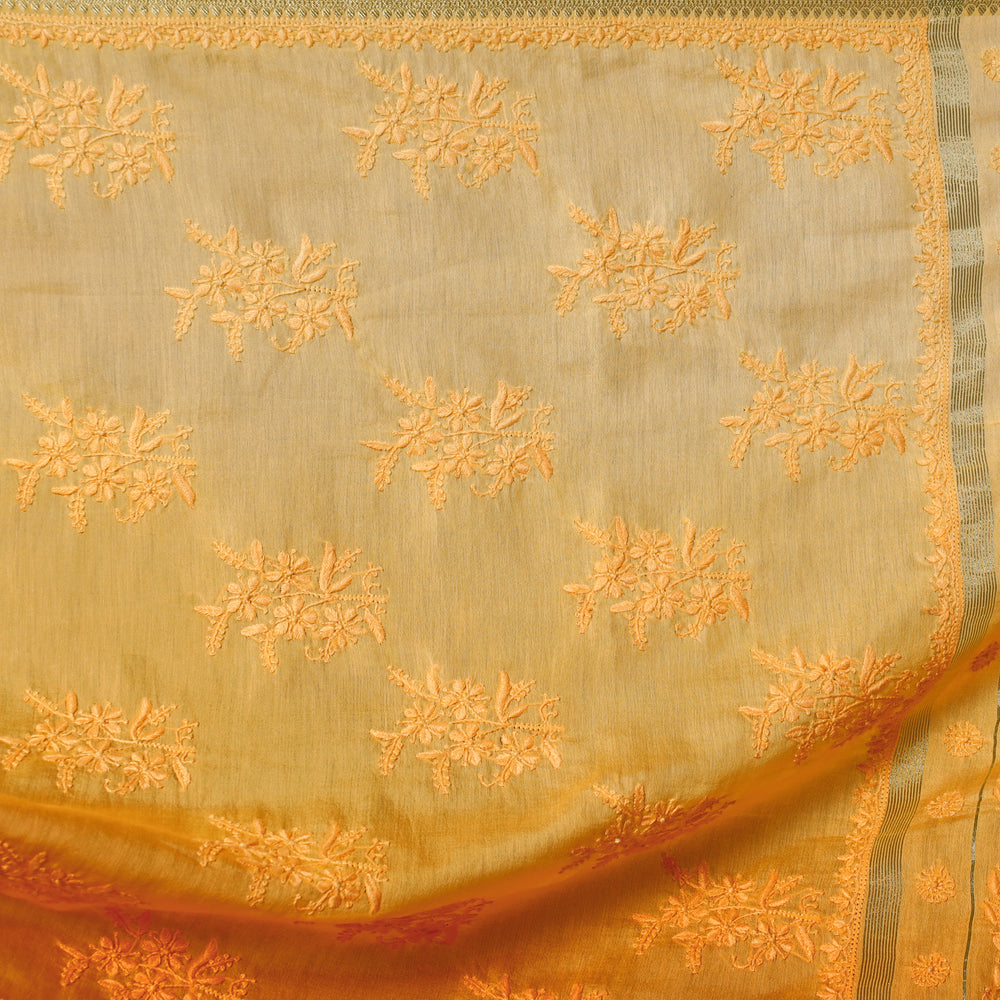 Chikankari Embroidery Saree
