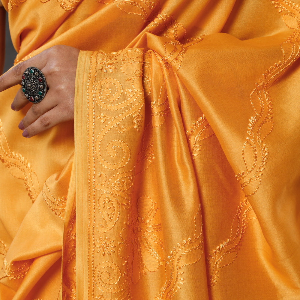 Chikankari Embroidery Saree
