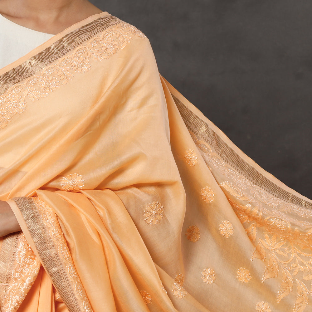 Chikankari Embroidery Saree
