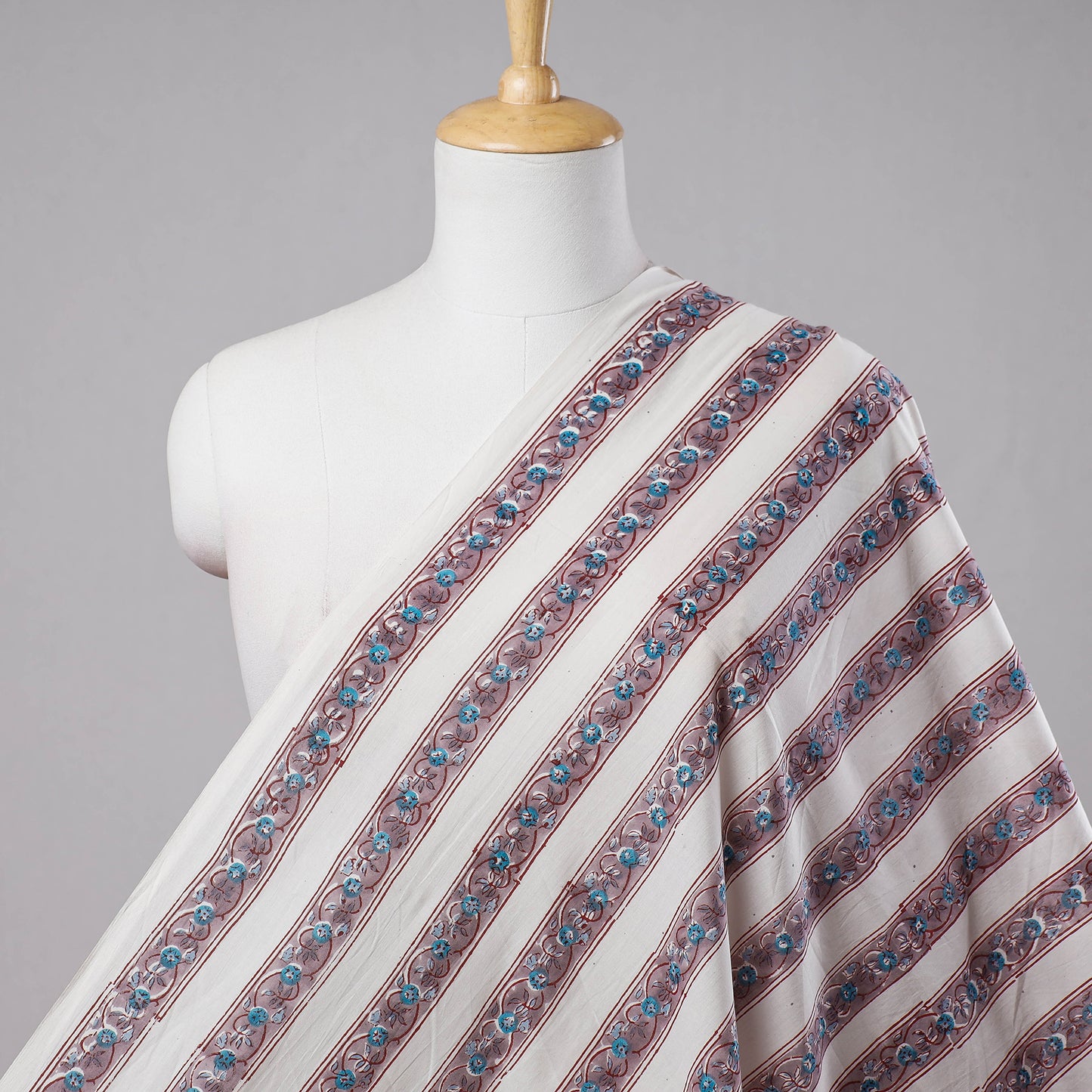 Sanganeri Block Printed Fabrics