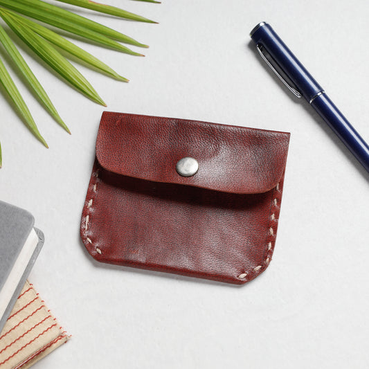 Handcrafted Kutch Leather Small Card Holder