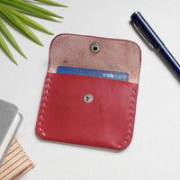 leather card holder 