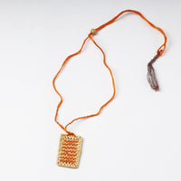 golden grass necklace