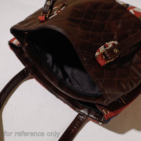 Brown Marudhara Woven Hand Bag (Set of 2)