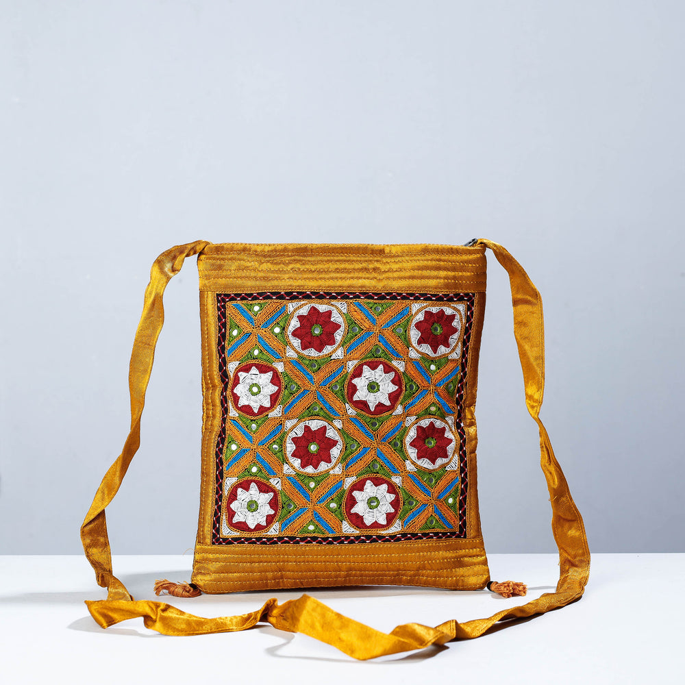 Embroidery Sling Bag
