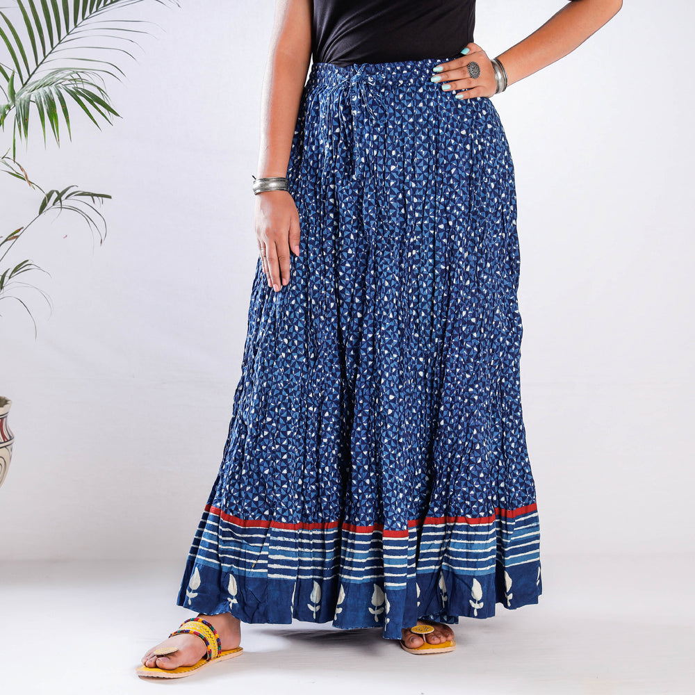 Block Print Skirt
