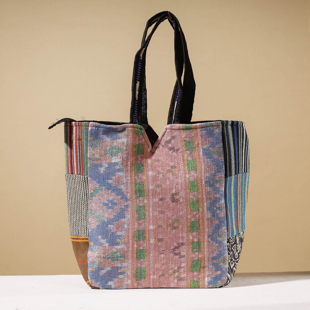 Multicolor - Marudhara Woven Patchwork Hand Bag