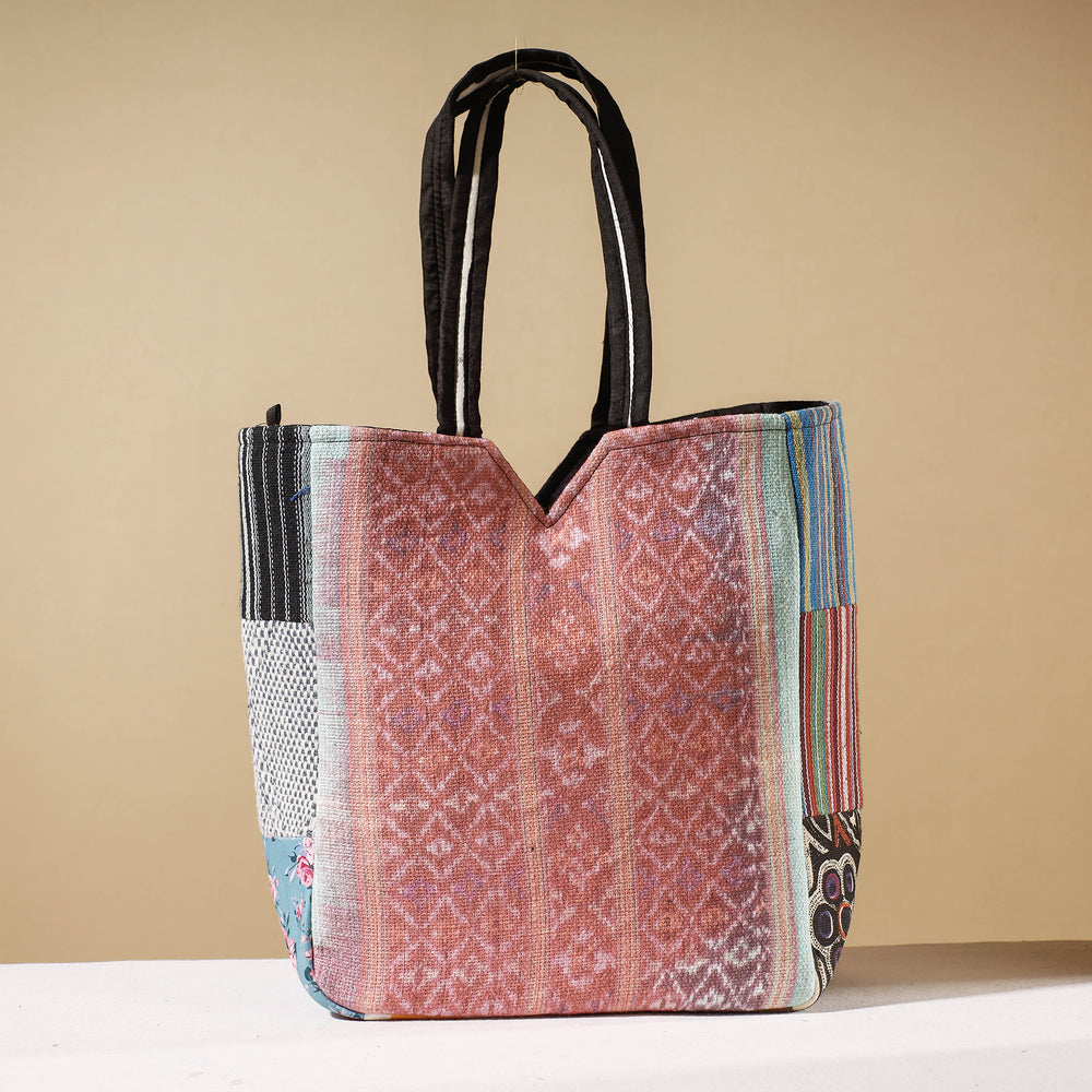 patchwork hand bag