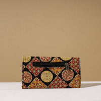 Multicolor - Marudhara Ajrakh Printed Clutch Wallet With Tassels