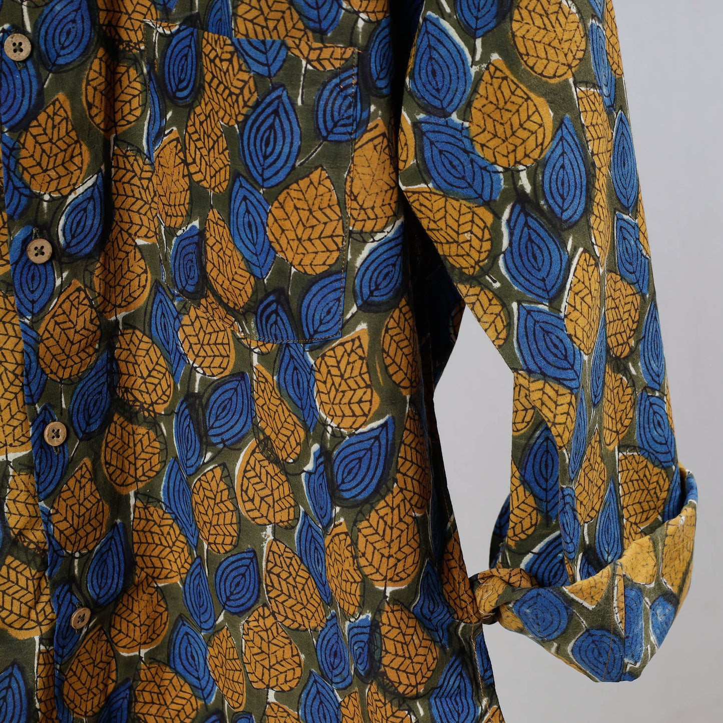 Block Printed Men Shirt