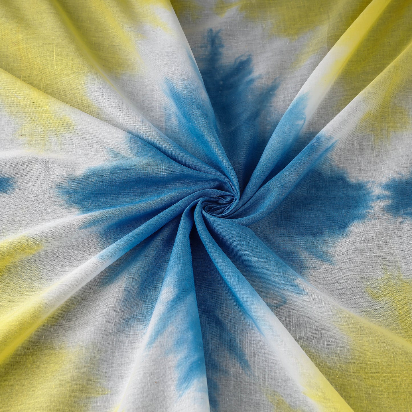 Multicolor - Shibori Tie-Dye Soft Cotton Fabric