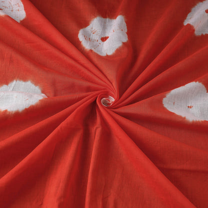 Orange - Shibori Tie-Dye Soft Cotton Fabric